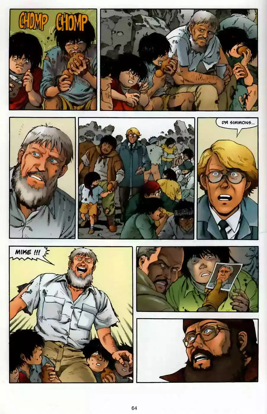 Akira capítulo 13, página 50