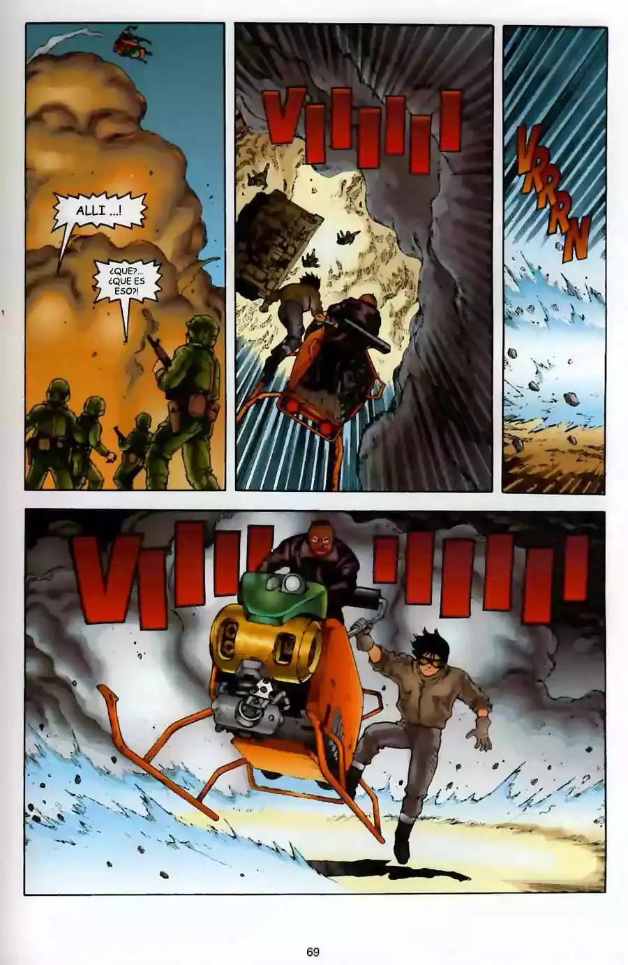 Akira capítulo 13, página 55