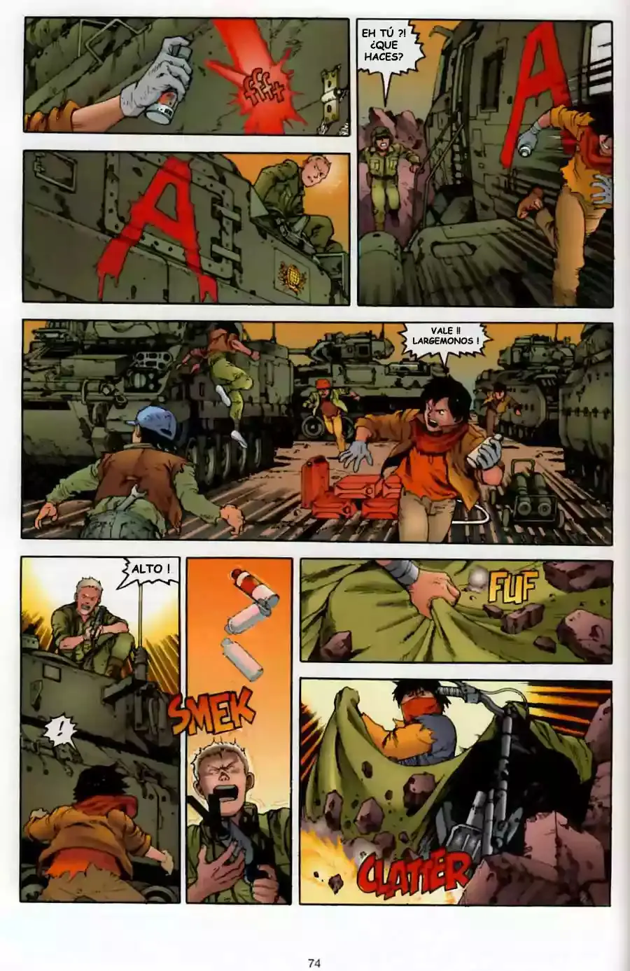 Akira capítulo 13, página 60