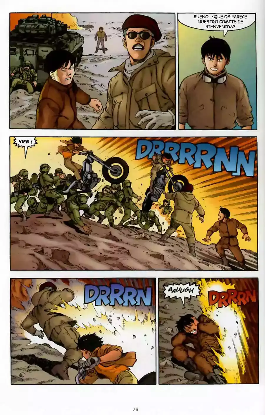 Akira capítulo 13, página 62