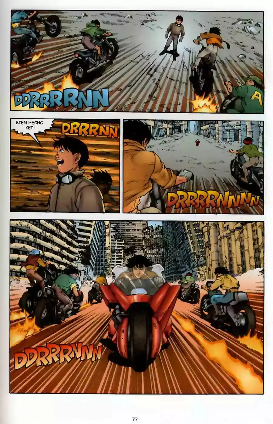Akira capítulo 13, página 63