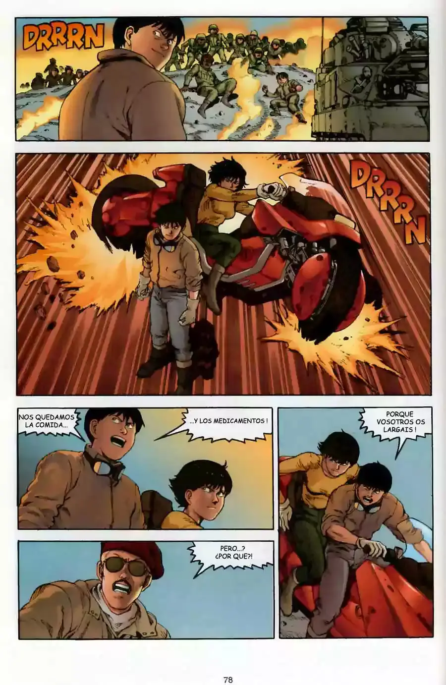 Akira capítulo 13, página 64