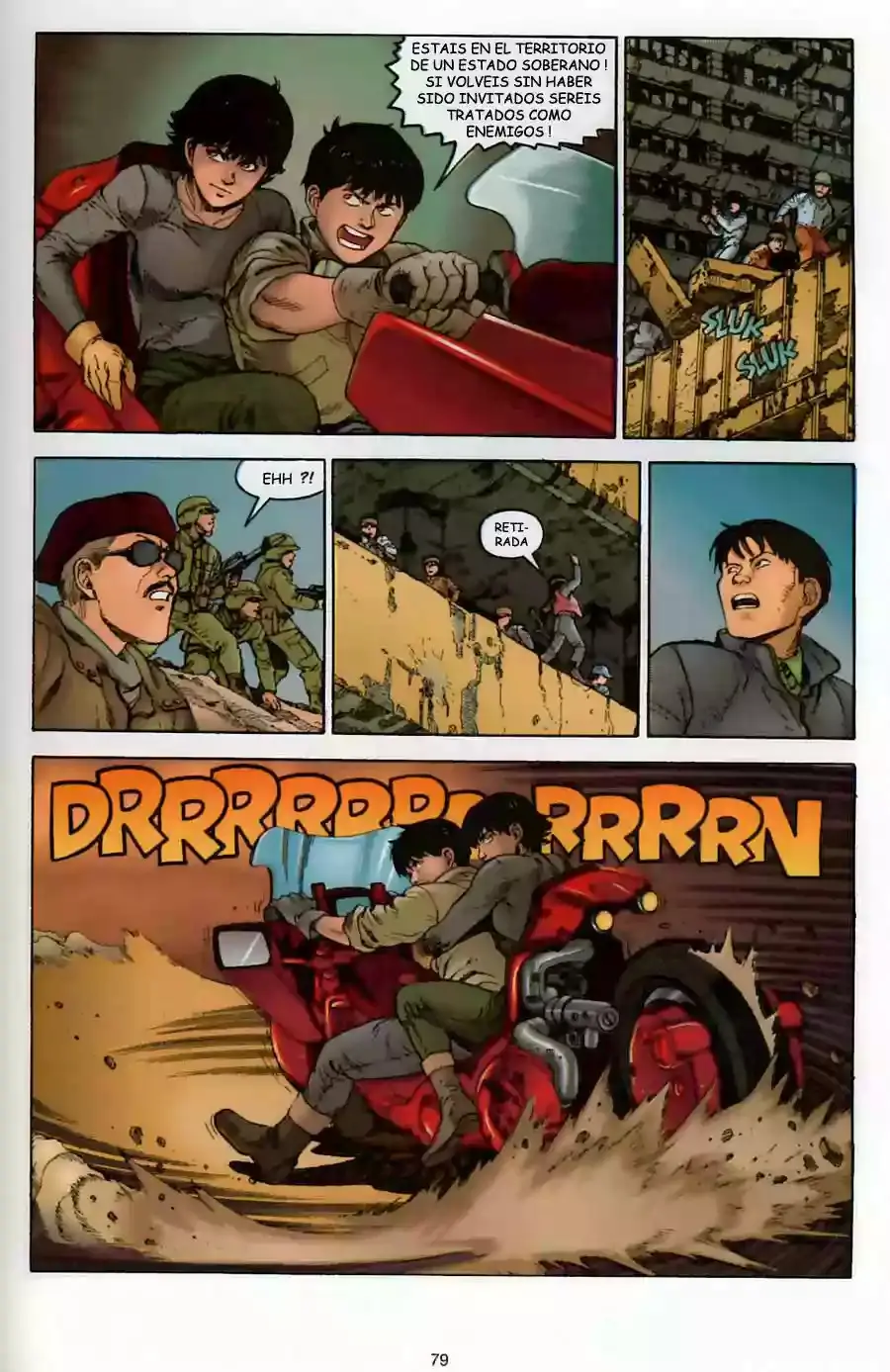 Akira capítulo 13, página 65