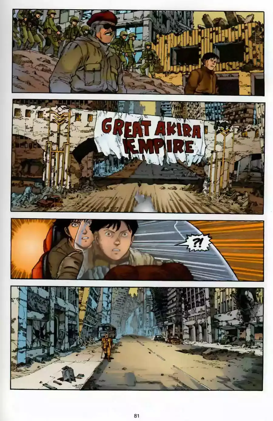 Akira capítulo 13, página 67