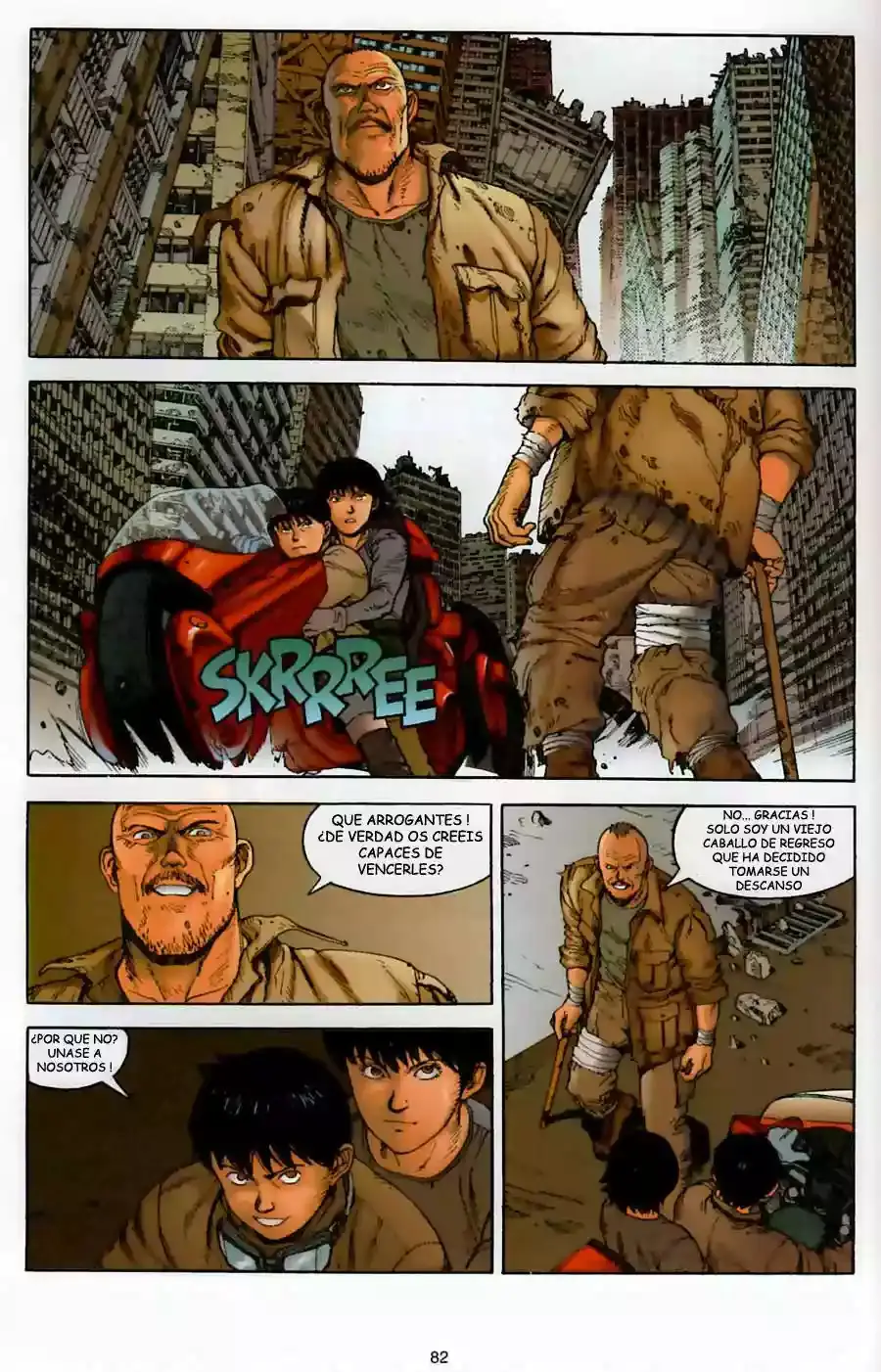 Akira capítulo 13, página 68