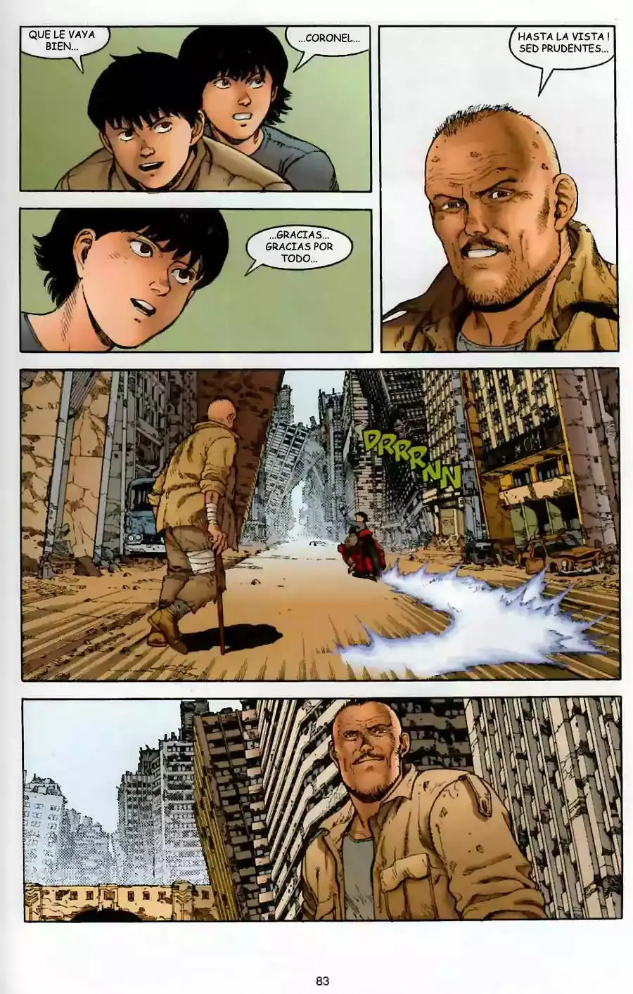 Akira capítulo 13, página 69
