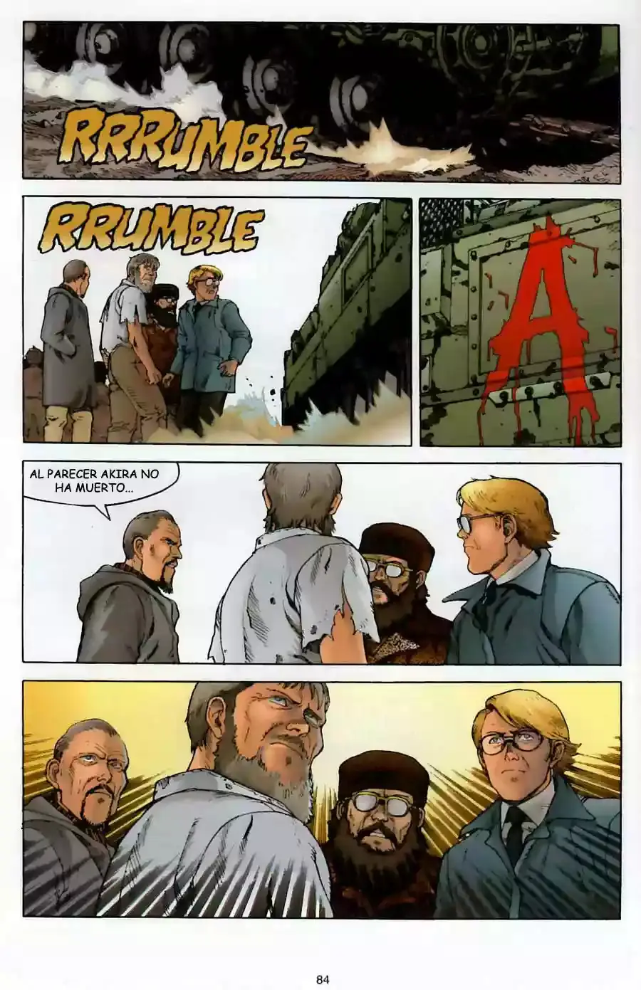 Akira capítulo 13, página 70