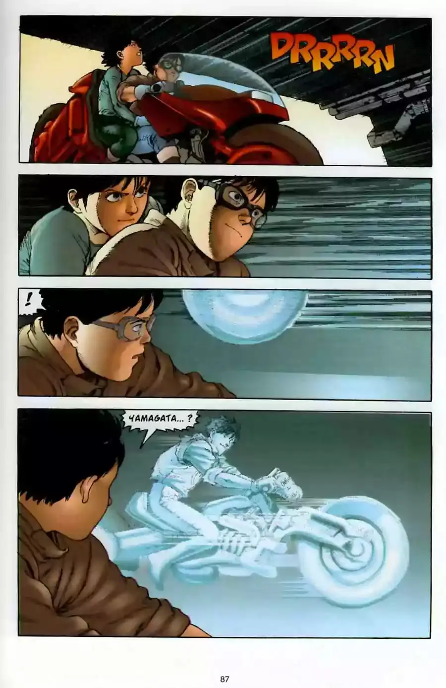 Akira capítulo 13, página 73