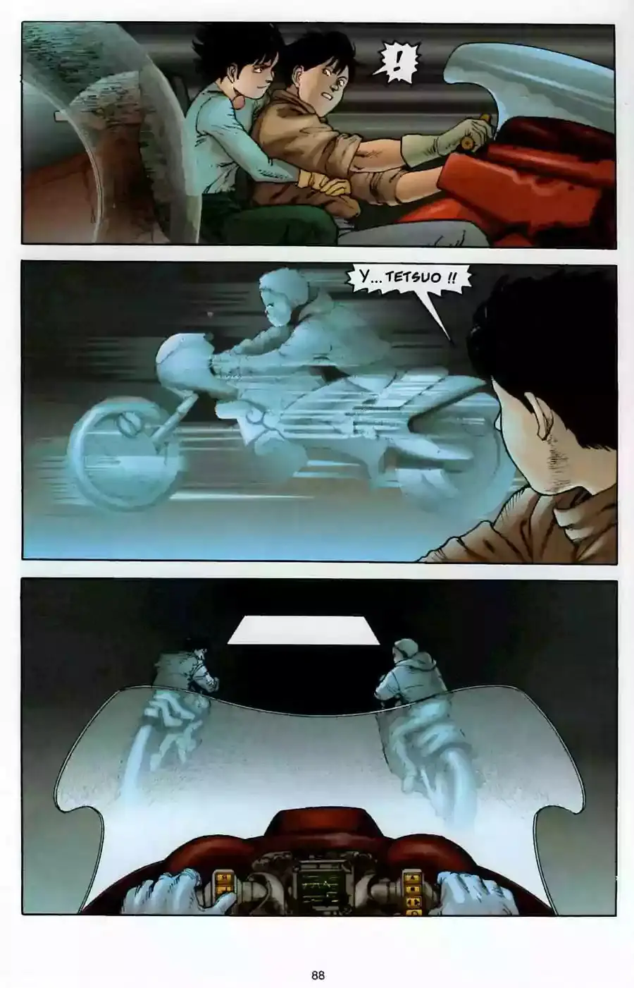 Akira capítulo 13, página 74