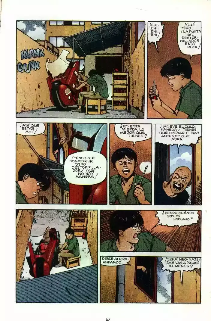 Akira capítulo 2, página 67