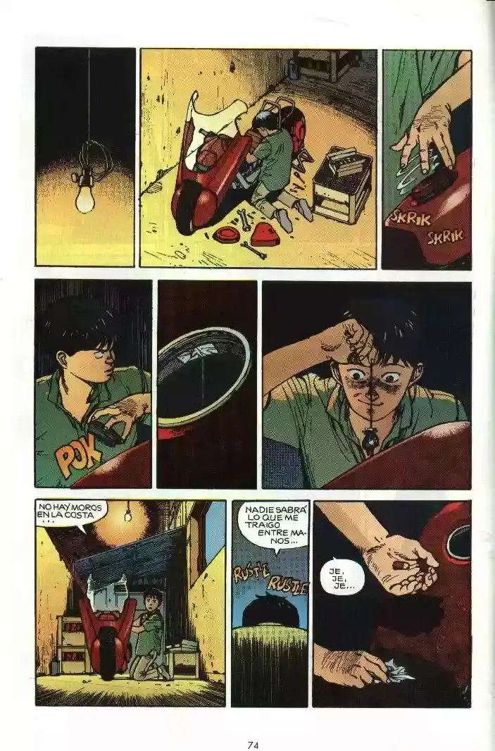 Akira capítulo 2, página 74