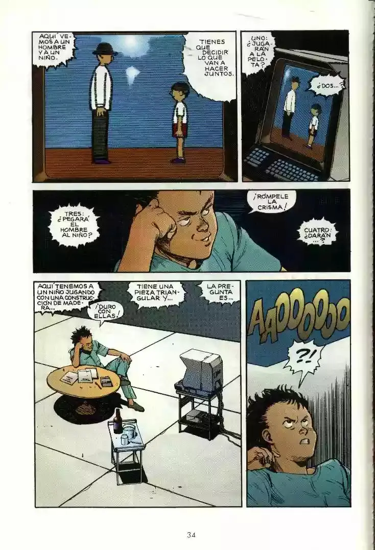 Akira capítulo 3, página 34