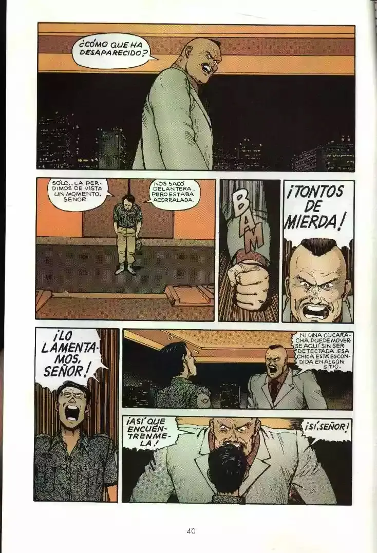 Akira capítulo 3, página 40