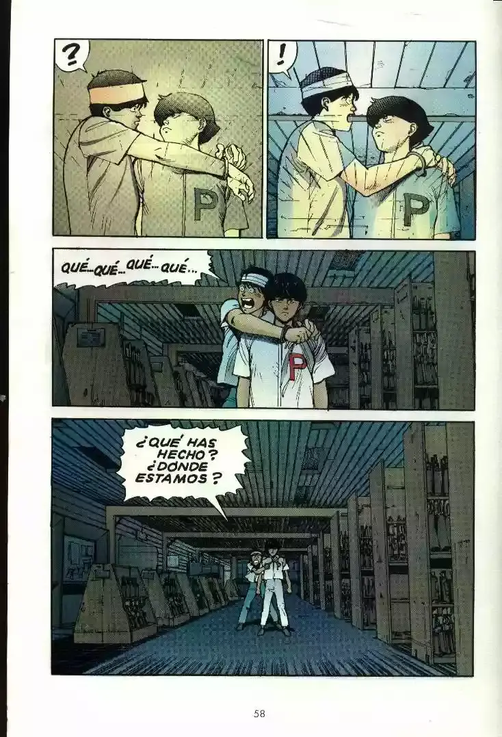 Akira capítulo 3, página 58
