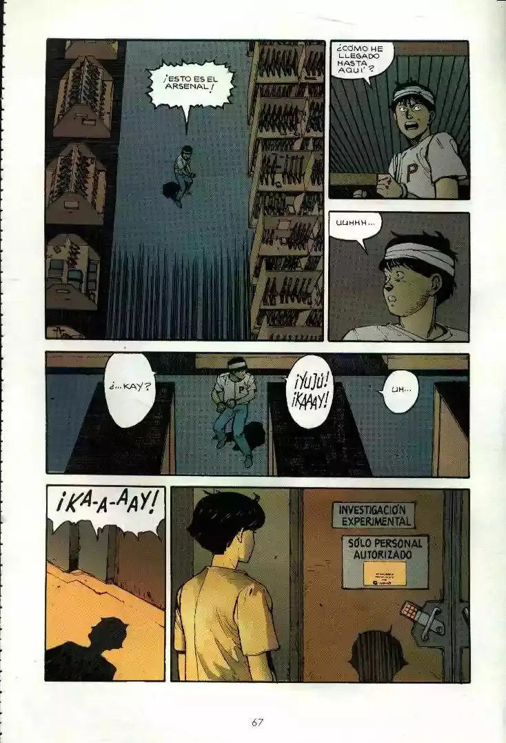 Akira capítulo 3, página 67