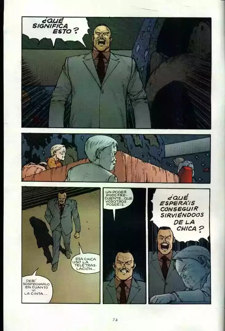 Akira capítulo 3, página 74