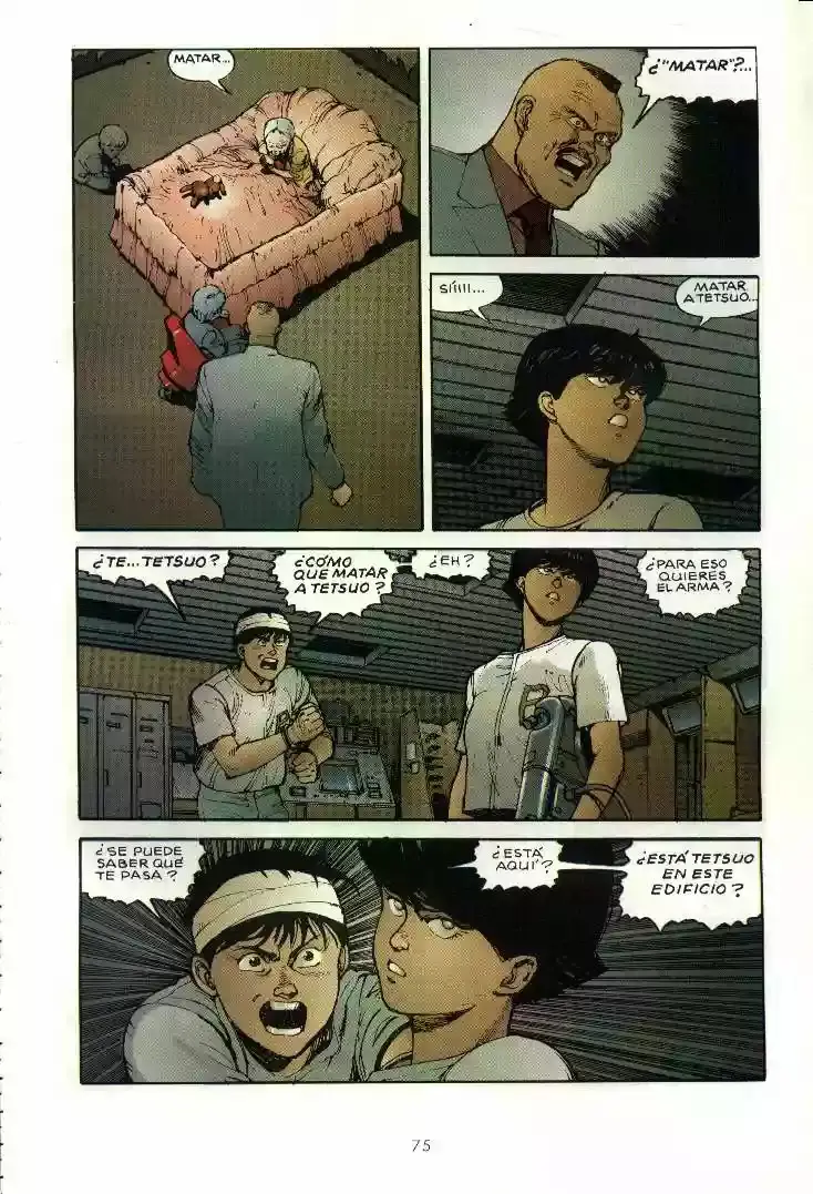 Akira capítulo 3, página 75