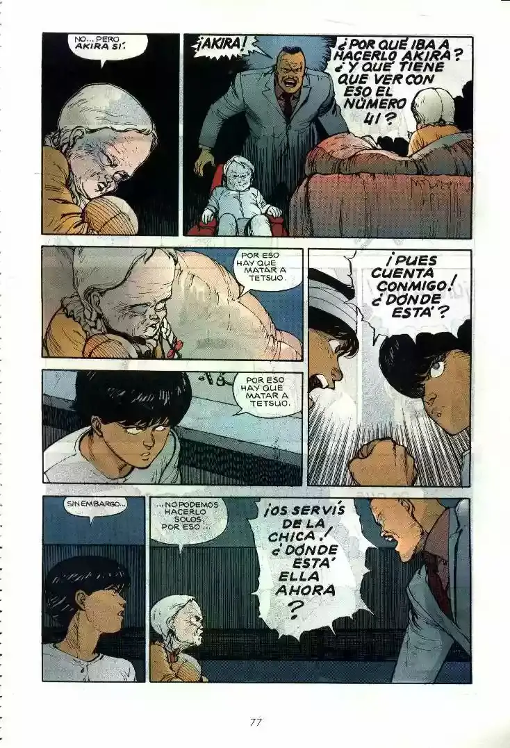 Akira capítulo 3, página 77