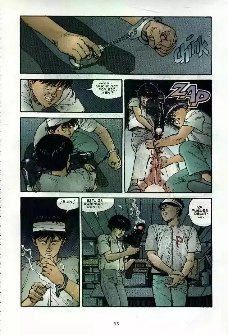 Akira capítulo 3, página 85