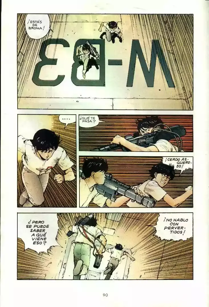 Akira capítulo 3, página 90
