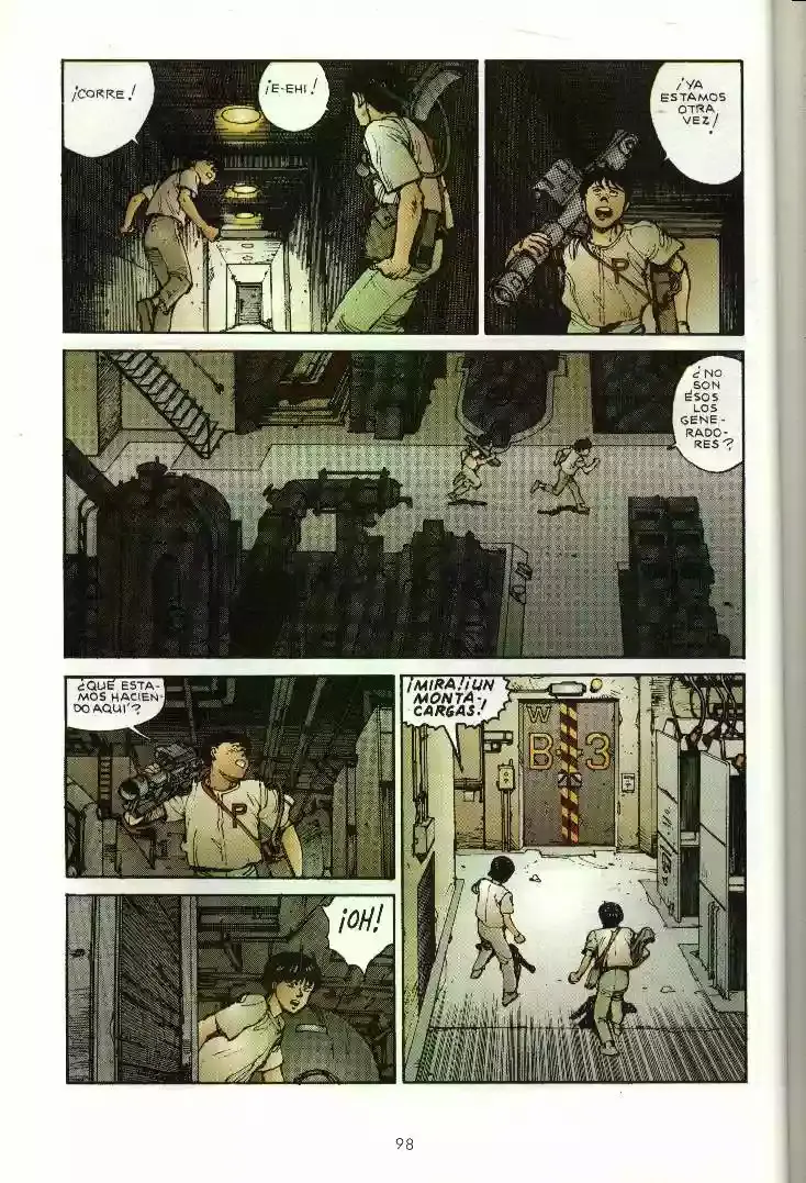 Akira capítulo 3, página 98
