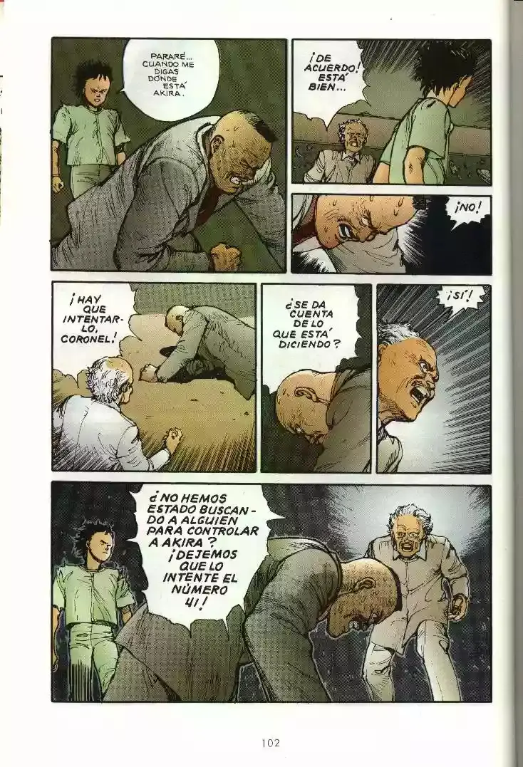 Akira capítulo 3, página 102