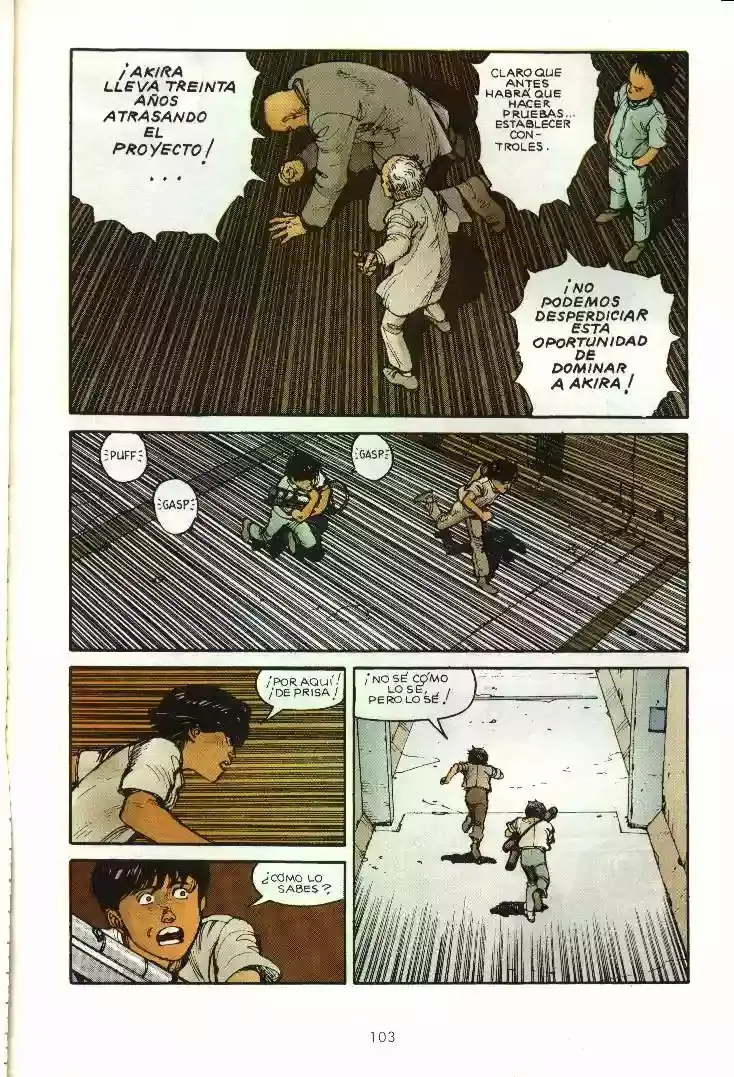 Akira capítulo 3, página 103