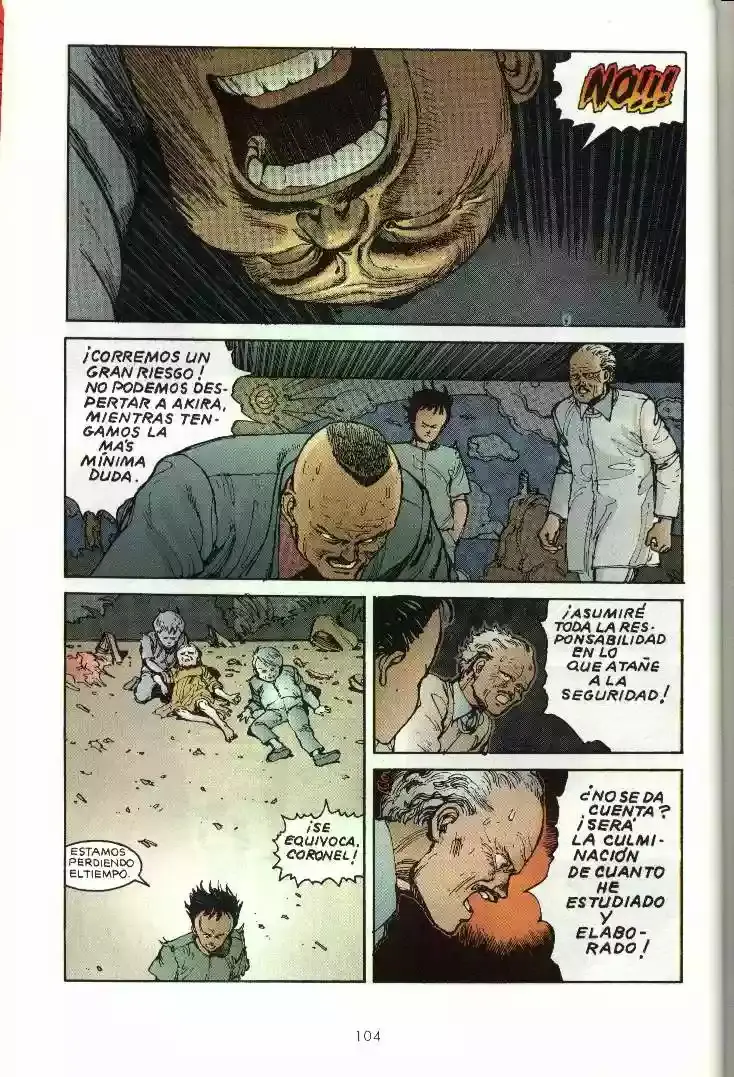 Akira capítulo 3, página 104
