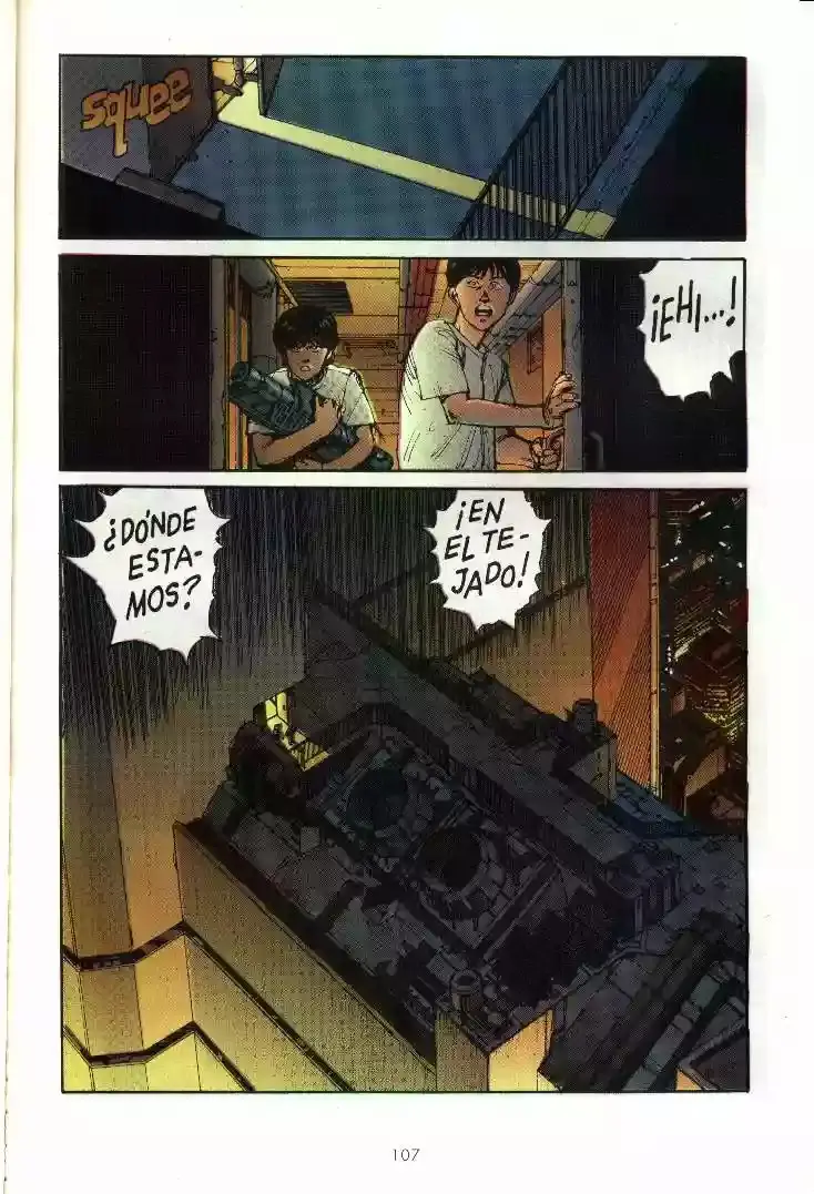 Akira capítulo 3, página 107
