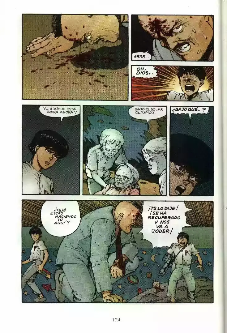 Akira capítulo 3, página 124