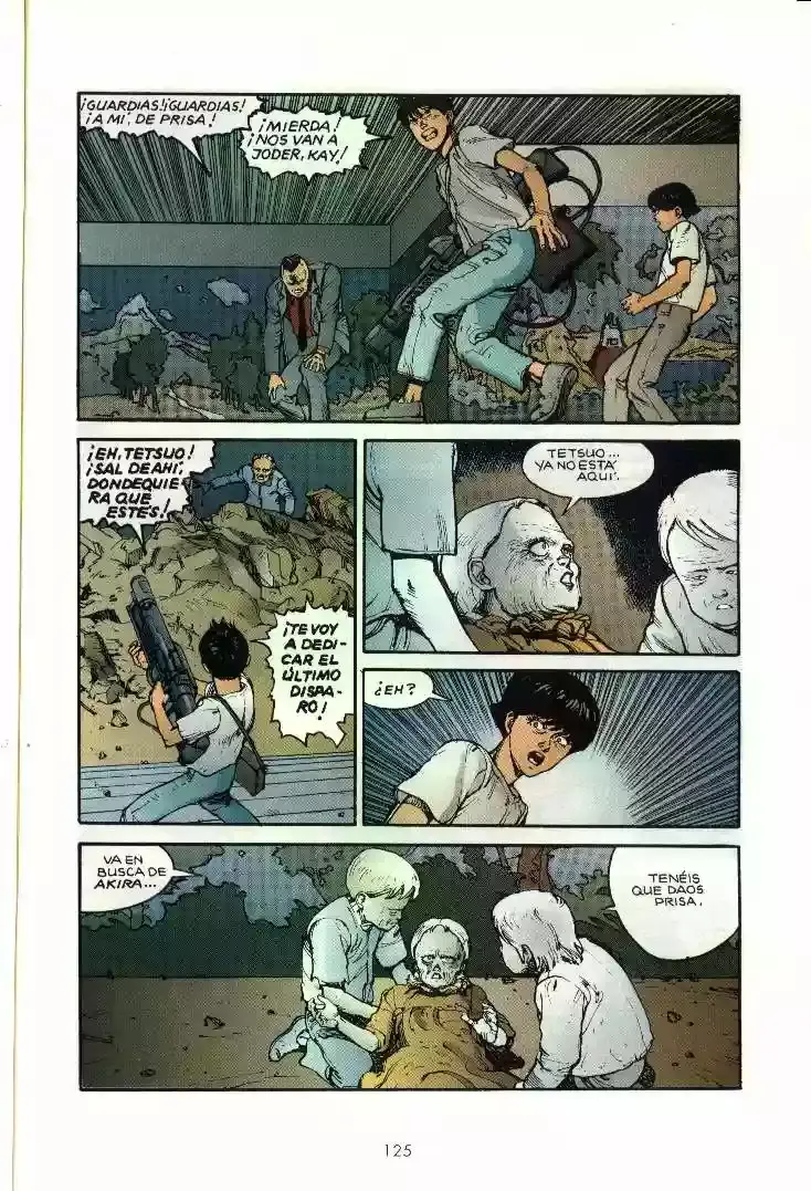 Akira capítulo 3, página 125