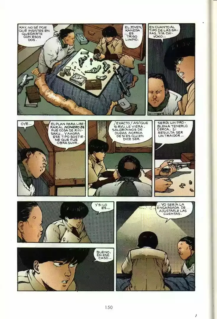 Akira capítulo 3, página 150