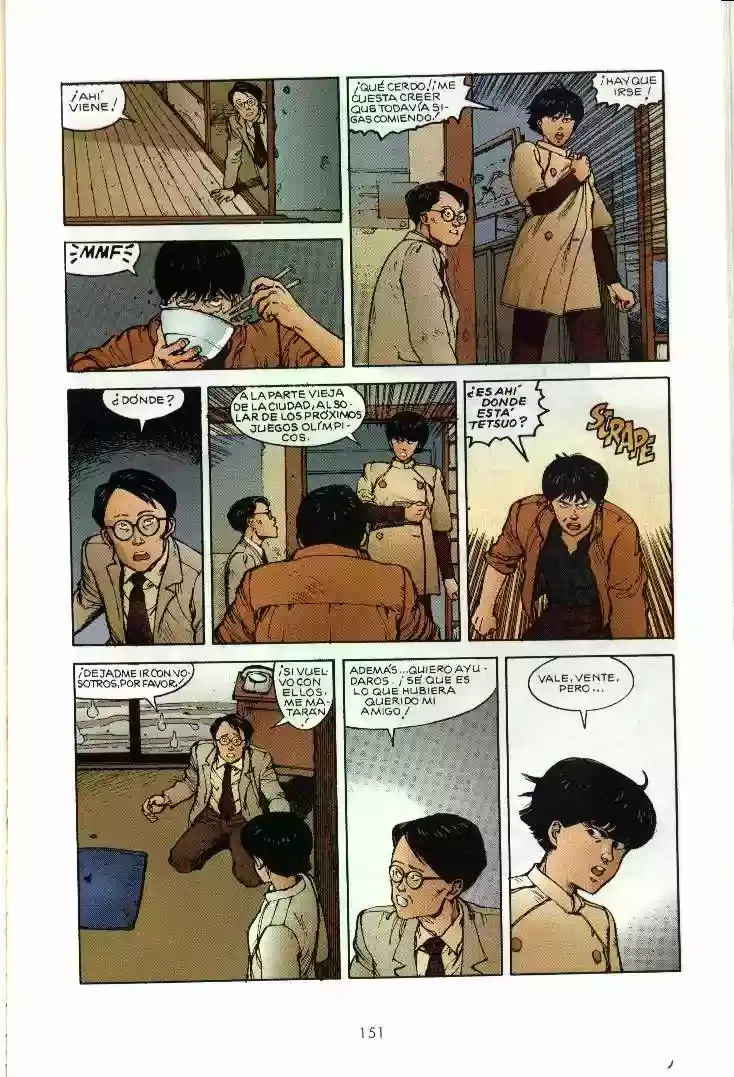 Akira capítulo 3, página 151