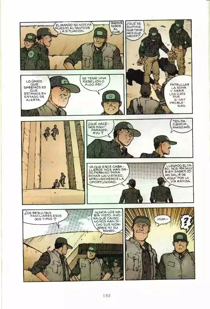 Akira capítulo 3, página 155