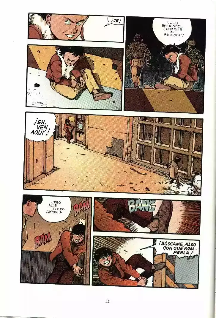 Akira capítulo 4, página 34