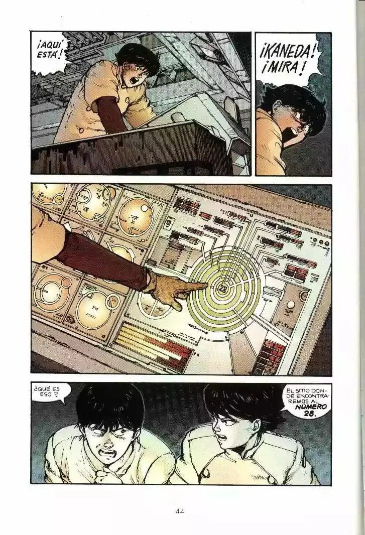 Akira capítulo 4, página 38