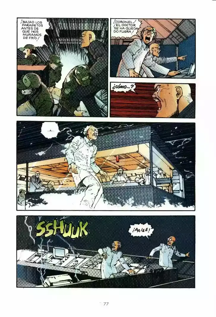 Akira capítulo 4, página 71