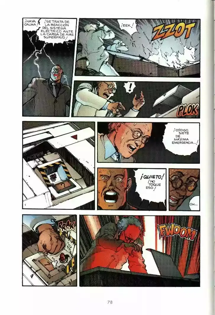 Akira capítulo 4, página 72