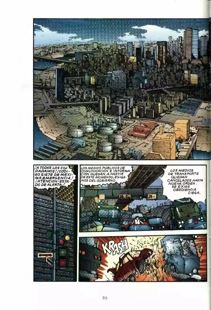 Akira capítulo 4, página 80