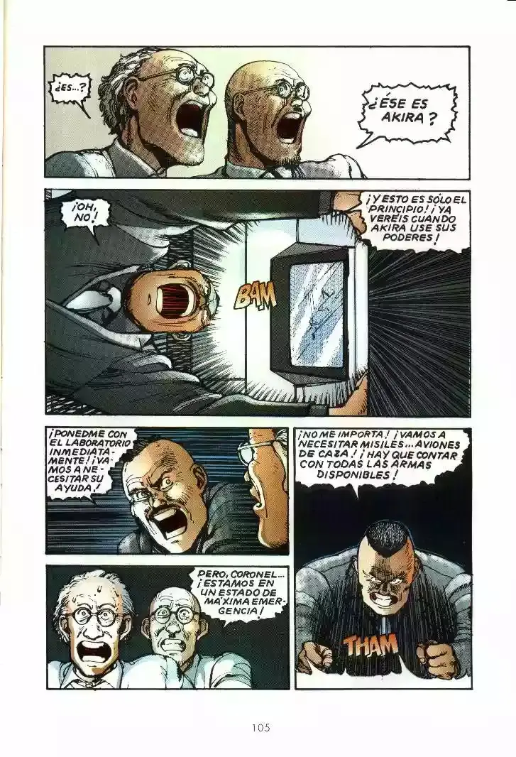Akira capítulo 4, página 99