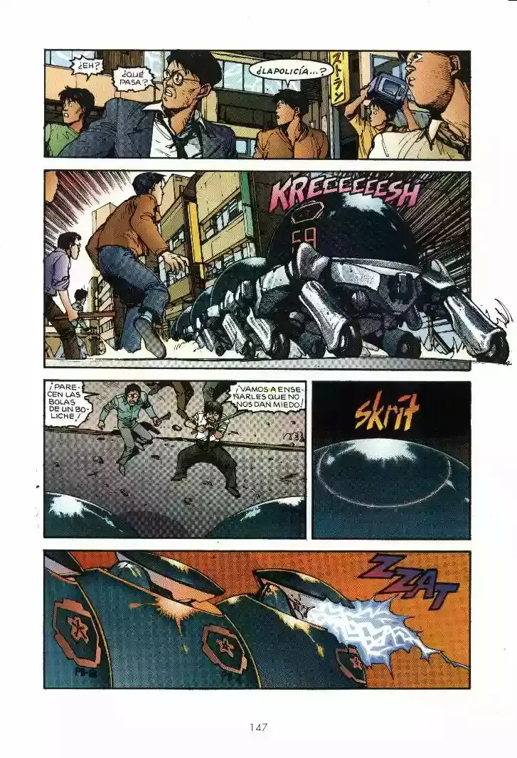 Akira capítulo 4, página 141