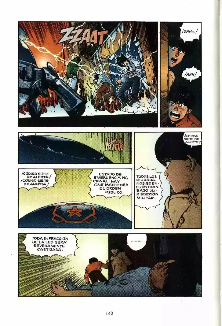 Akira capítulo 4, página 142