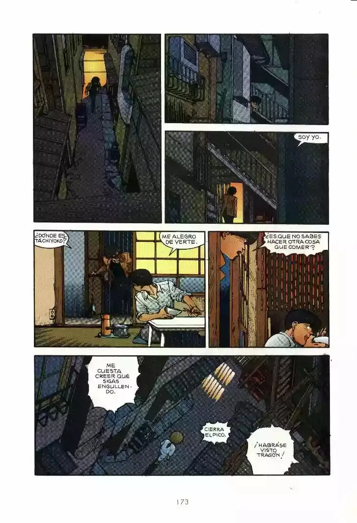 Akira capítulo 4, página 167