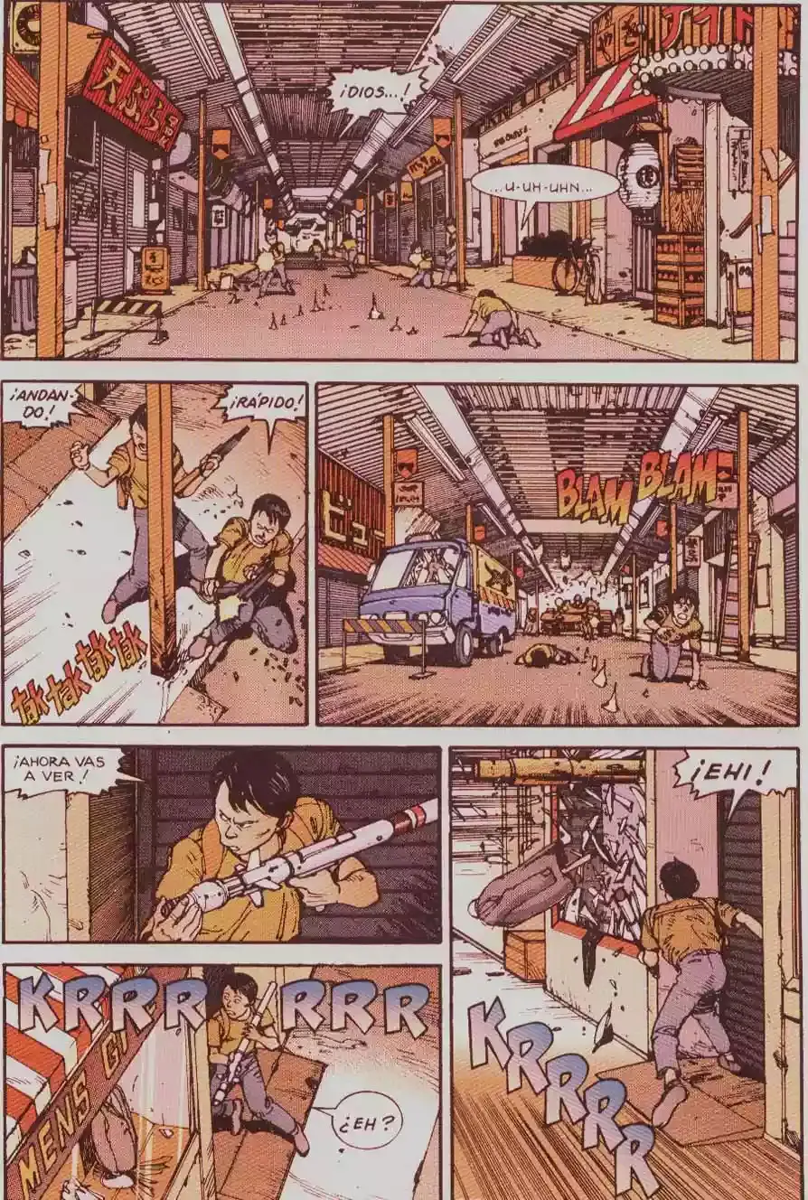 Akira capítulo 5, página 140