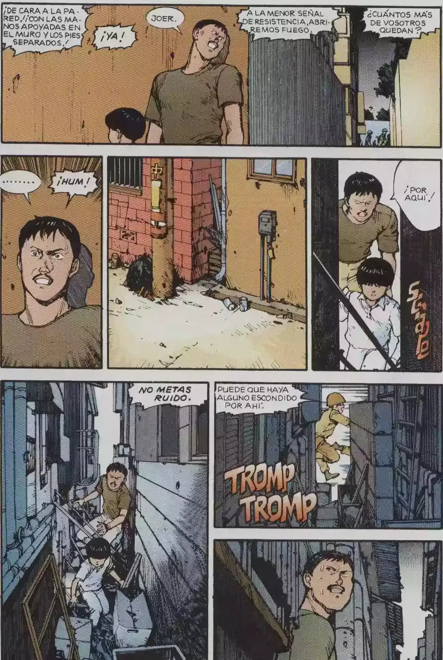 Akira capítulo 5, página 155