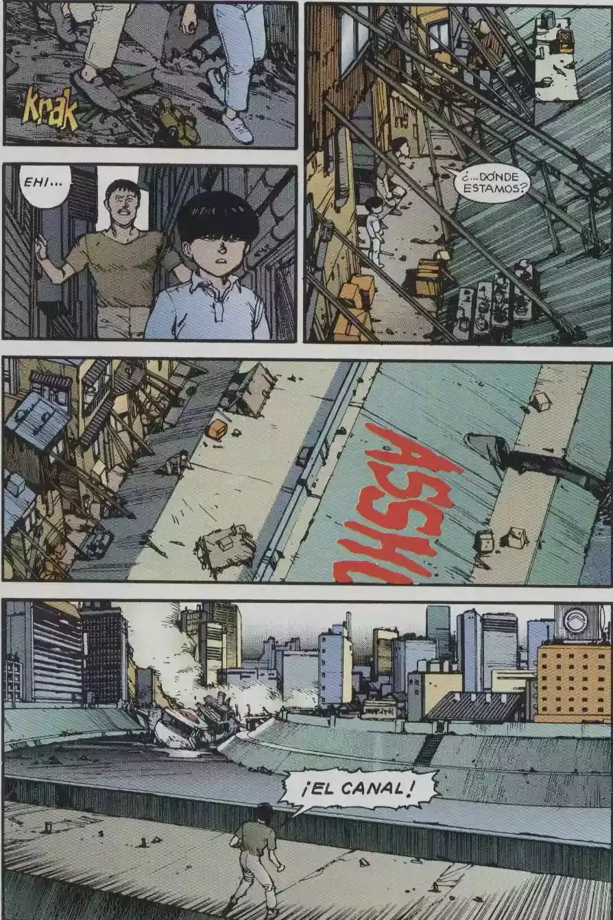 Akira capítulo 5, página 157