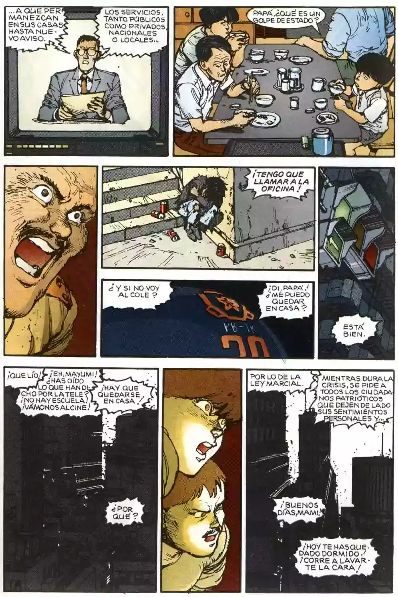 Akira capítulo 6, página 18