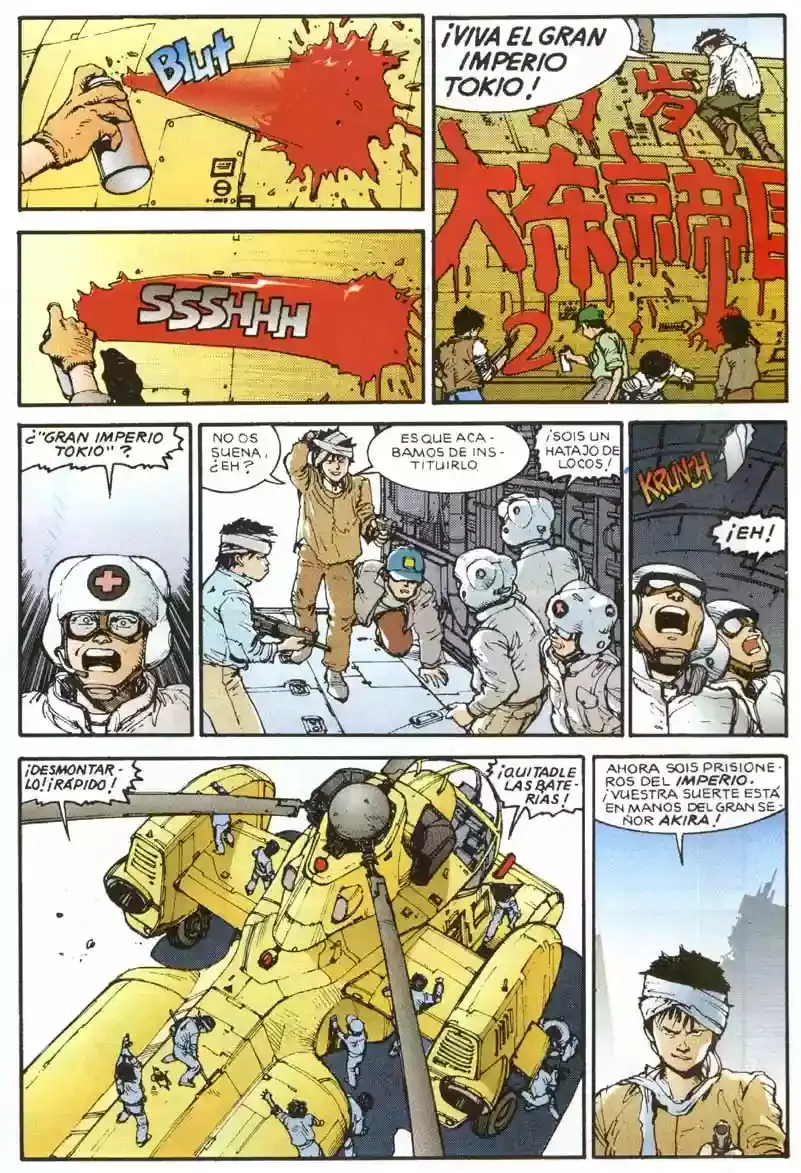 Akira capítulo 6, página 54