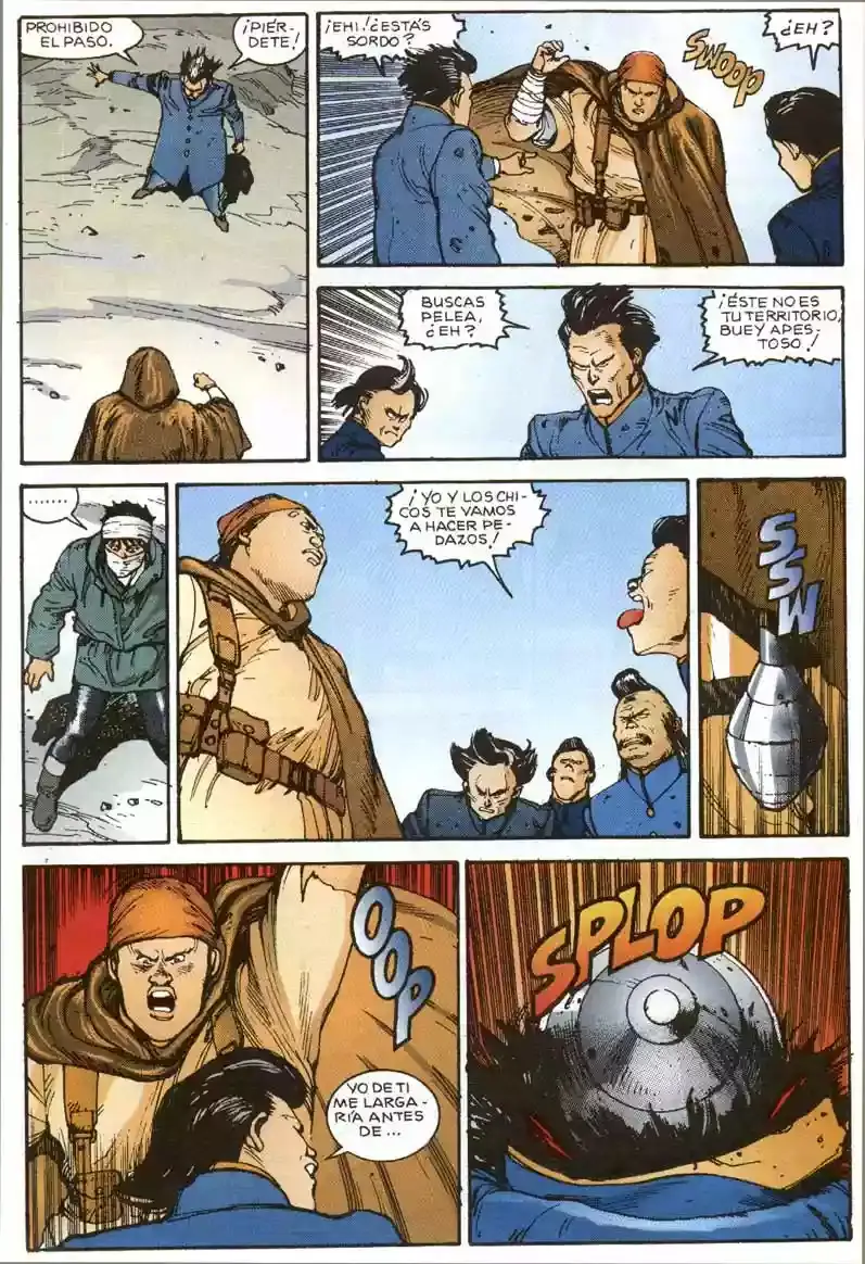 Akira capítulo 6, página 70