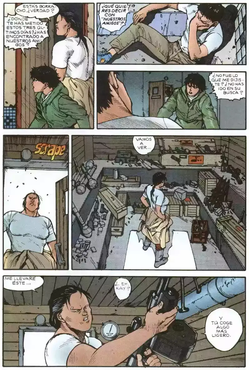 Akira capítulo 6, página 105